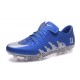 Neymar x Jordan Nike Hypervenom Phinish FG Firm Ground Soccer Cleats Blue Silver