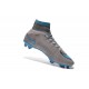 New Nike Mercurial Superfly CR7 FG Firm Ground Cleats Grey Blue