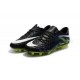 Neymar Nike Hypervenom Phinish FG Firm Ground Soccer Cleats Black Green