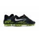 Neymar Nike Hypervenom Phinish FG Firm Ground Soccer Cleats Black Green