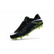 Neymar Nike Hypervenom Phinish FG Firm Ground Soccer Cleats Black Green