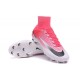 Nike Mercurial Superfly V FG Top Soccer Shoes Pink White Black