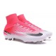 Nike Mercurial Superfly V FG Top Soccer Shoes Pink White Black