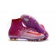 Nike Mercurial Superfly V FG Top Soccer Shoes Pink Red