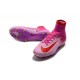 Nike Mercurial Superfly V FG Top Soccer Shoes Pink Red