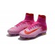 Nike Mercurial Superfly V FG Top Soccer Shoes Pink Red