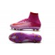 Nike Mercurial Superfly V FG Top Soccer Shoes Pink Red