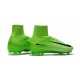 Nike Mercurial Superfly V FG Top Soccer Shoes Green Black