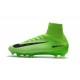 Nike Mercurial Superfly V FG Top Soccer Shoes Green Black