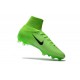Nike Mercurial Superfly V FG Top Soccer Shoes Green Black