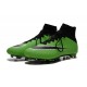New Nike Mercurial Superfly CR7 FG Firm Ground Cleats Green Black