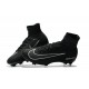 Nike Mercurial Superfly V FG Top Soccer Shoes Black Grey