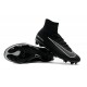 Nike Mercurial Superfly V FG Top Soccer Shoes Black Grey