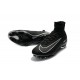 Nike Mercurial Superfly V FG Top Soccer Shoes Black Grey