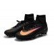 Nike Mercurial Superfly V FG Top Soccer Shoes Black Orange