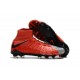 News Nike Hypervenom Phantom 3 DF FG Boots - Red Grey Black