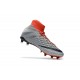 News Nike Hypervenom Phantom 3 DF FG Boots - Red Grey Black