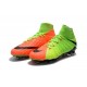 News Nike Hypervenom Phantom 3 DF FG Boots Electric Green Orange Black