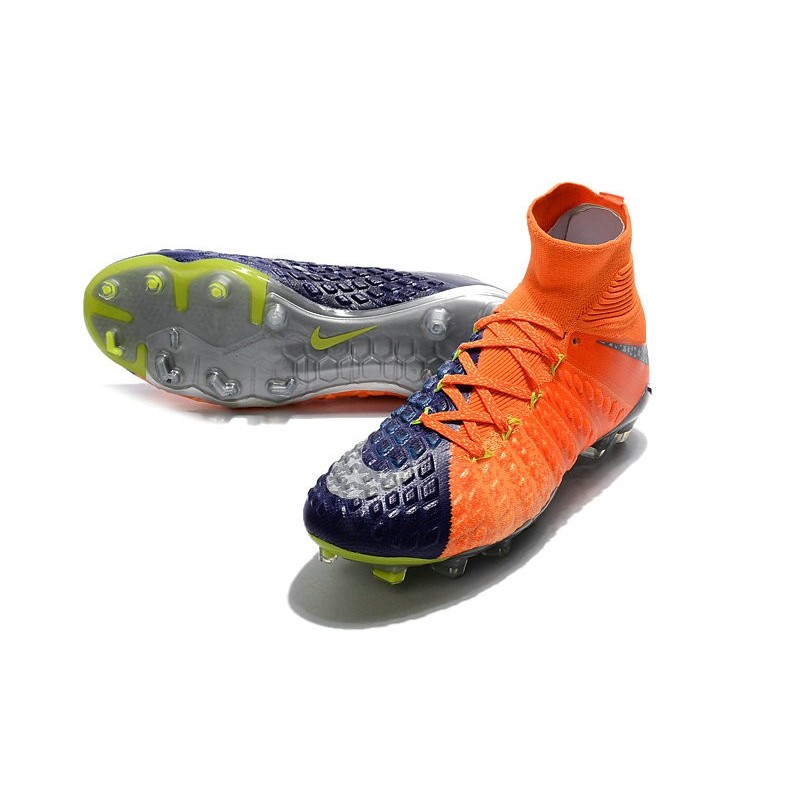 hypervenom phantom blue orange