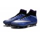 Nike Mercurial Superfly FG New Soccer Cleat Purple White