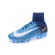 Nike Mercurial Superfly 5 FG 2017 New Firm Ground Boot - Blue Black White