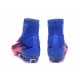 Nike Mercurial Superfly 5 FG 2017 New Firm Ground Boot - Pink Blue White