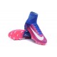 Nike Mercurial Superfly 5 FG 2017 New Firm Ground Boot - Pink Blue White