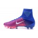 Nike Mercurial Superfly 5 FG 2017 New Firm Ground Boot - Pink Blue White