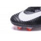 Nike Mercurial Superfly 5 FG 2017 New Firm Ground Boot - Black White