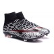 Nike Mercurial Superfly FG New Soccer Cleat Black White Red