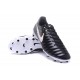 Nike Tiempo Legend VII FG k-Leather Soccer Cleats Black White Gold