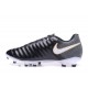 Nike Tiempo Legend VII FG k-Leather Soccer Cleats Black White Gold
