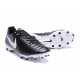 Nike Tiempo Legend VII FG k-Leather Soccer Cleats Black White Gold