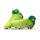 Nike Magista Obra 2 FG Firm Ground Football Cleats Volt White Blue