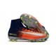 Nike Mercurial Superfly 5 FG 2017 New Firm Ground Boot - Royal Blue Chrome Crimson