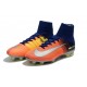 Nike Mercurial Superfly 5 FG 2017 New Firm Ground Boot - Royal Blue Chrome Crimson