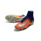 Nike Mercurial Superfly 5 FG 2017 New Firm Ground Boot - Royal Blue Chrome Crimson