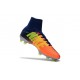 Nike Mercurial Superfly 5 FG 2017 New Firm Ground Boot - Royal Blue Chrome Crimson