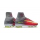 Nike Mercurial Superfly 5 FG 2017 New Firm Ground Boot - Pink Gray White