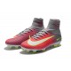 Nike Mercurial Superfly 5 FG 2017 New Firm Ground Boot - Pink Gray White