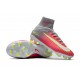 Nike Mercurial Superfly 5 FG 2017 New Firm Ground Boot - Pink Gray White
