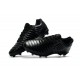 Nike Tiempo Legend VII FG K-Leather Soccer Cleats All Black
