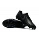 Nike Tiempo Legend VII FG K-Leather Soccer Cleats All Black