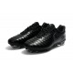 Nike Tiempo Legend VII FG K-Leather Soccer Cleats All Black
