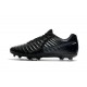 Nike Tiempo Legend VII FG K-Leather Soccer Cleats All Black