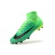 Nike Mercurial Superfly 5 FG 2017 New Firm Ground Boot - Green Black