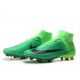 Nike Mercurial Superfly 5 FG 2017 New Firm Ground Boot - Green Black