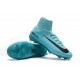 Nike Mercurial Superfly V FG Mens Soccer Cleat - Blue Black