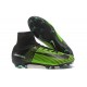 Nike Mercurial Superfly V FG Mens Soccer Cleat - Green Black