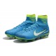 Nike Mercurial Superfly V FG Neymar Blue Soccer Cleat 